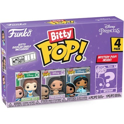 Figuren Pop! Bitty Disney Princesses Belle 4-Pack Funko Pop Schweiz