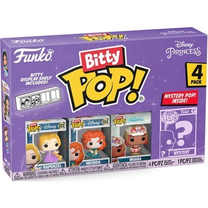 Figuren Pop! Bitty Disney Princesses Rapunzel 4-Pack Funko Pop Schweiz