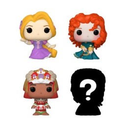 Figurine Pop! Bitty Disney Princesses Raiponce 4-Pack Funko Pop Suisse