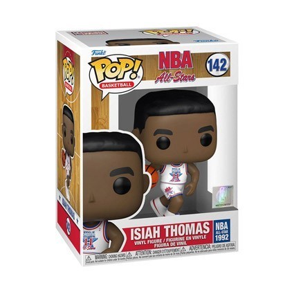 Figurine Pop! Basketball NBA Legends Isiah Thomas White All Star Uni 1992 Funko Pop Suisse