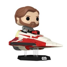 Figurine Pop! Star Wars Hyperspace Heroes Obi-Wan Kenobi dans le Chasseur Delta 7 Jedi Edition Limitée Funko Pop Suisse