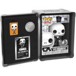 Figur Pop! The Nightmare Before Christmas Jack Skellington with Pin and Coin Alluminium Box Funko 25th Anniversary Limited Ed...