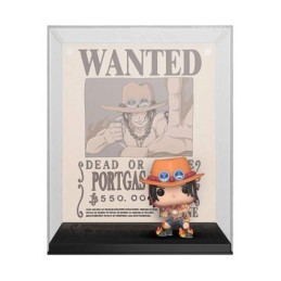 Figur Pop! Cover One Piece Portgas D Ace Wanted with Hard Acrylic Protector Limited Edition Funko Pop Switzerland