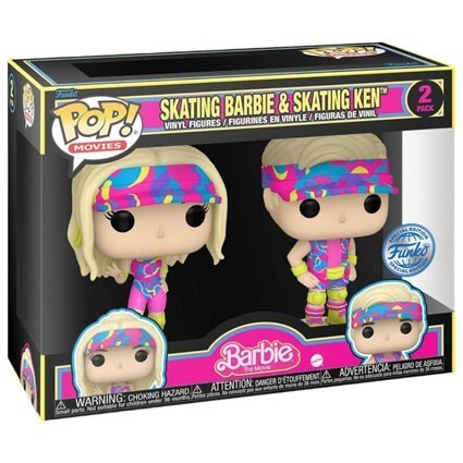 Figuren Pop! Barbie Film 2023 Rollerskating Barbie und Ken 2-Pack Limitierte Auflage Funko Pop Schweiz