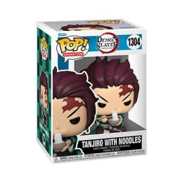 Figurine Pop! Demon Slayer Tanjiro Kamado avec Nouilles Funko Pop Suisse