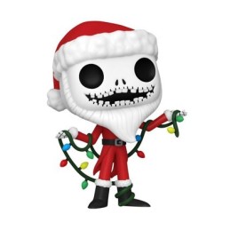 Figurine Pop! Phosphorescent L'Étrange Noël de Monsieur Jack 30ème Anniversaire Santa Jack Edition Limitée Funko Pop Suisse