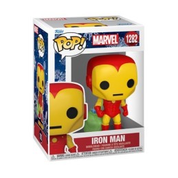 Figurine Pop! Marvel Holiday Iron Man avec Cadeaux Funko Pop Suisse