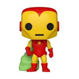 Figurine Pop! Marvel Holiday Iron Man avec Cadeaux Funko Pop Suisse