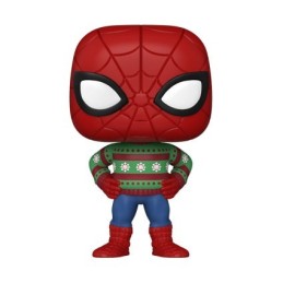 Figuren Pop! Holyday Spider-Man in Ugly Sweater Funko Pop Schweiz