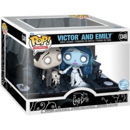 Figurine BOÎTE ENDOMMAGÉE Pop! Movie Moment Les Noces Funèbres Victor et Emily Edition Limitée Funko Pop Suisse