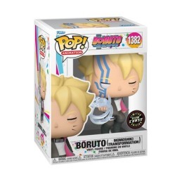 Figurine Pop! Phosphorescent Boruto Naruto Next Generations Boruto Momoshiki Transformation Chase Edition Limitée Funko Pop S...