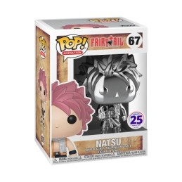 Figurine Pop! Manga Fairy Tail Natsu Silver Chrome Edition Limitée Funko Pop Suisse