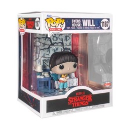 Figurine Pop! Deluxe Build-A-Scene Stranger Things Will in Byers House Edition Limitée Funko Pop Suisse