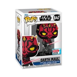 Figur Pop! NYCC 2023 Star Wars Darth Maul with Cybernetic Legs Limited Edition Funko Pop Switzerland