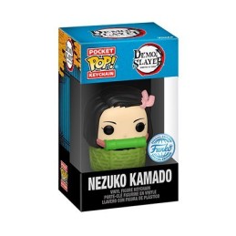 Figur Pop Pocket Keychains Demon Slayer Nezuko Kamado in Basket Limited Edition Funko Pop Switzerland