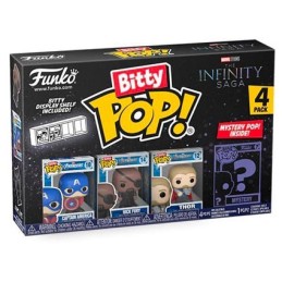 Figuren Pop! Bitty Marvel Captain America 4-Pack Funko Pop Schweiz