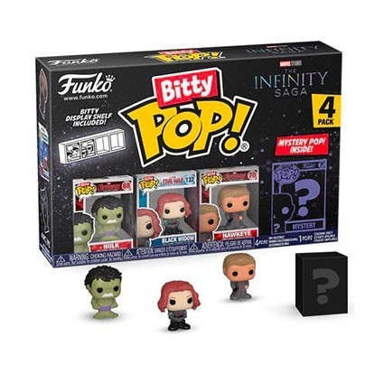 Figuren Pop! Bitty Marvel Hulk 4-Pack Funko Pop Schweiz