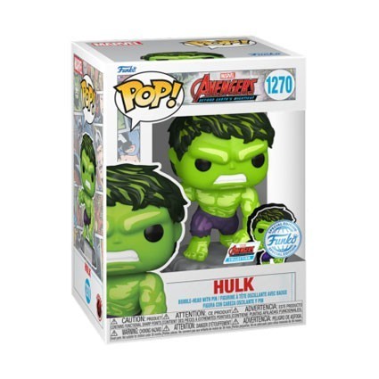 Figur Pop! Avengers Beyond Earth's Mightiest Hulk 60th Anniversary with Enamel Pin Limited Edition Funko Pop Switzerland