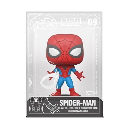 Figurine Pop! Diecast Metal Spider-Man Edition Limitée Funko Pop Suisse