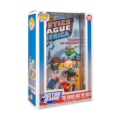 Figur Pop! Comic Cover Justice League of America The Brave and the Bold with Hard Acrylic Protector Limited Edition Funko Pop...