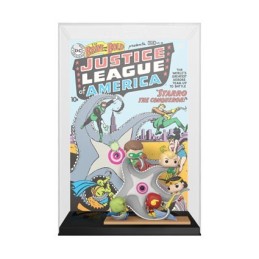 Figurine Pop! Comic Cover Justice League of America The Brave and the Bold avec Boîte de Protection Acrylique Edition Limitée...