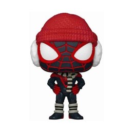 Figurine Pop! Marvel Spider-Man Miles Morales Winter Suit Edition Limitée Funko Pop Suisse