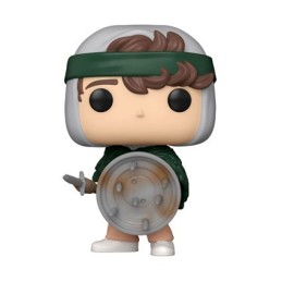 Figurine Pop! Stranger Things Dustin avec Bouclier Funko Pop Suisse