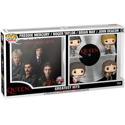 Figurine Pop! Album Deluxe Queen avec Boîte de Protection Acrylique Edition Limitée Funko Pop Suisse