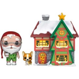 Figurine Pop! Town Holiday avec Lumière Santa's House avec Santa et Nutmeg Funko Pop Suisse