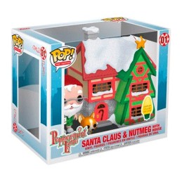 Figurine Pop! Town Holiday avec Lumière Santa's House avec Santa et Nutmeg Funko Pop Suisse