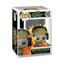 Figurine Pop! Je s'appelle Groot Groot avec Detonateur Funko Pop Suisse