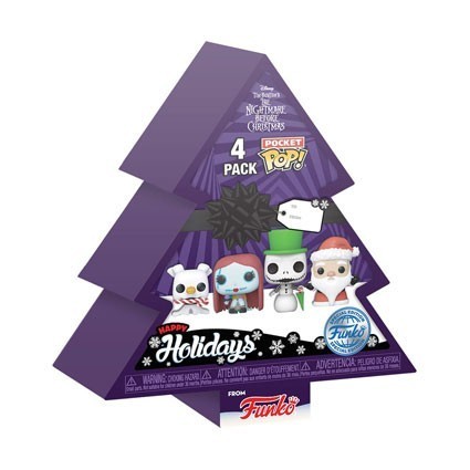 Figur Pop! Nighmare Before Christmas Tree Holiday 4-Pack Funko Pop Switzerland