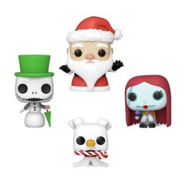 Figurine Pop! L'Etrange Noël de Mr Jack Tree Holiday 4-Pack Funko Pop Suisse