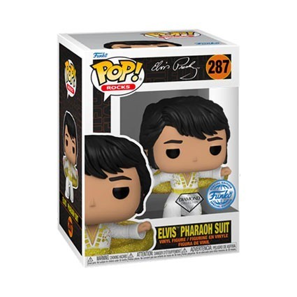 Figuren Pop! Diamond Elvis Presley Pharaoh Suit Limitierte Auflage Funko Pop Schweiz