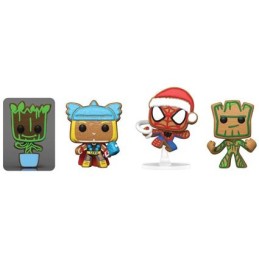 Figuren Pop! Pocket Marvel Holiday 2022 Tree Holiday Box 4-Pack Funko Pop Schweiz