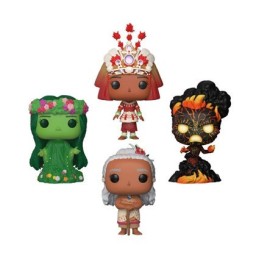 Figurine Pop! Phosphorescent Disney Moana 4-Pack Edition Limitée Funko Pop Suisse