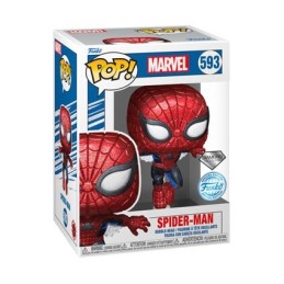 Figurine Pop! Diamond 80ème Anniversaire Spider-Man 1ère Apparition Edition Limitée Funko Pop Suisse