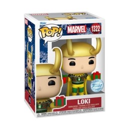 Figurine Pop! Marvel Comics Loki avec Sweater Holiday Edition Limitée Funko Pop Suisse