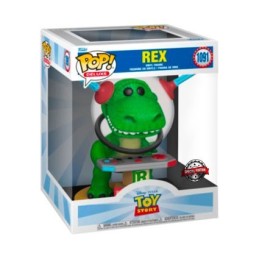 Figurine Pop! 15 cm Deluxe Toy Story Rex avec Controller Edition Limitée Funko Pop Suisse