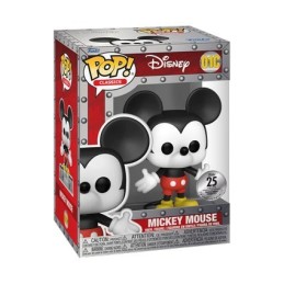 Figur Pop! Disney Mickey Mouse 25th Anniversary with Pin and Coin Alluminium Box Limited Edition Funko Pop Switzerland