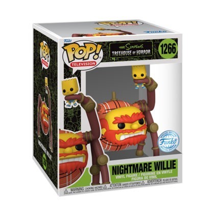 Figuren Pop! 15 cm The Simpsons Treehouse of Horror Nightmare Willie Limitierte Auflage Funko Pop Schweiz