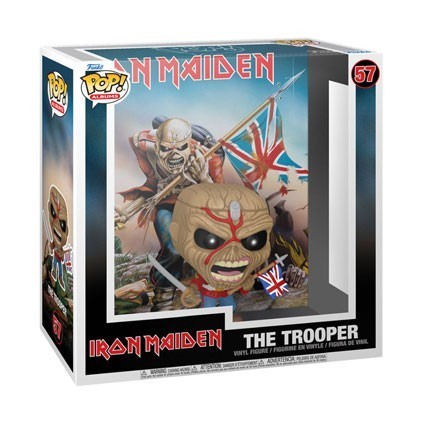 Figur Pop! Albums Iron Maiden The Trooper with Hard Acrylic Protector Funko Pop Switzerland