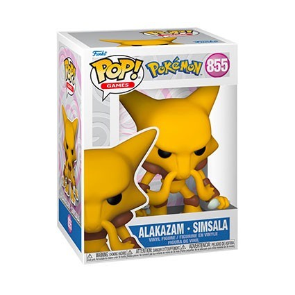 Figurine Pop! Pokemon Alakazam (Rare) Funko Pop Suisse