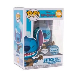 Figurine Pop! Diamond Lilo et Stitch Stitch avec Ukelele Edition Limitée Funko Pop Suisse