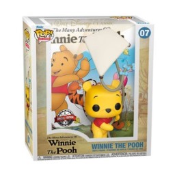 Figurine Pop! Disney VHS Cover The Many Adventures of Winnie the Pooh with Kite avec Boîte de Protection Acrylique Edition Li...