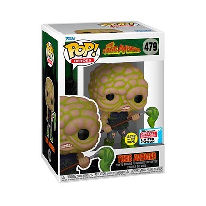 Figur Pop! NYCC 2023 Glow in the Dark Toxic Avenger Troma Limited Edition Funko Pop Switzerland