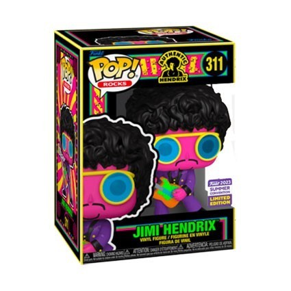 Figuren Pop! SDCC 2023 Blacklight Jimi Hendrix Limitierte Auflage Funko Pop Schweiz