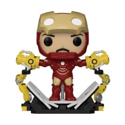 Figur Pop! Deluxe Glow in the Dark Iron Man 2 Iron Man MKIV with Gantry Limited Edition Funko Pop Switzerland