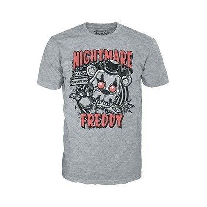 Figuren T-shirt Five Nights at Freddy's Nightmare Freddy Limitierte Auflage Funko Pop Schweiz