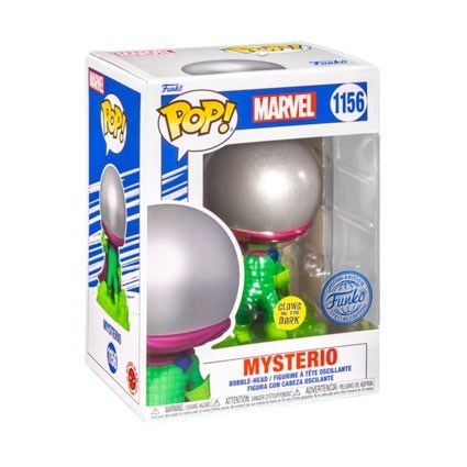 Figurine Pop Phosphorescent Métallique Mysterio Edition Limitée Funko Pop Suisse